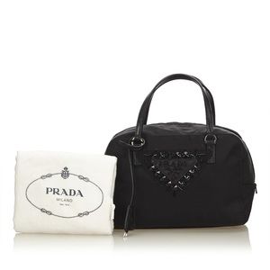 Prada Beaded Gala Nylon Handbag